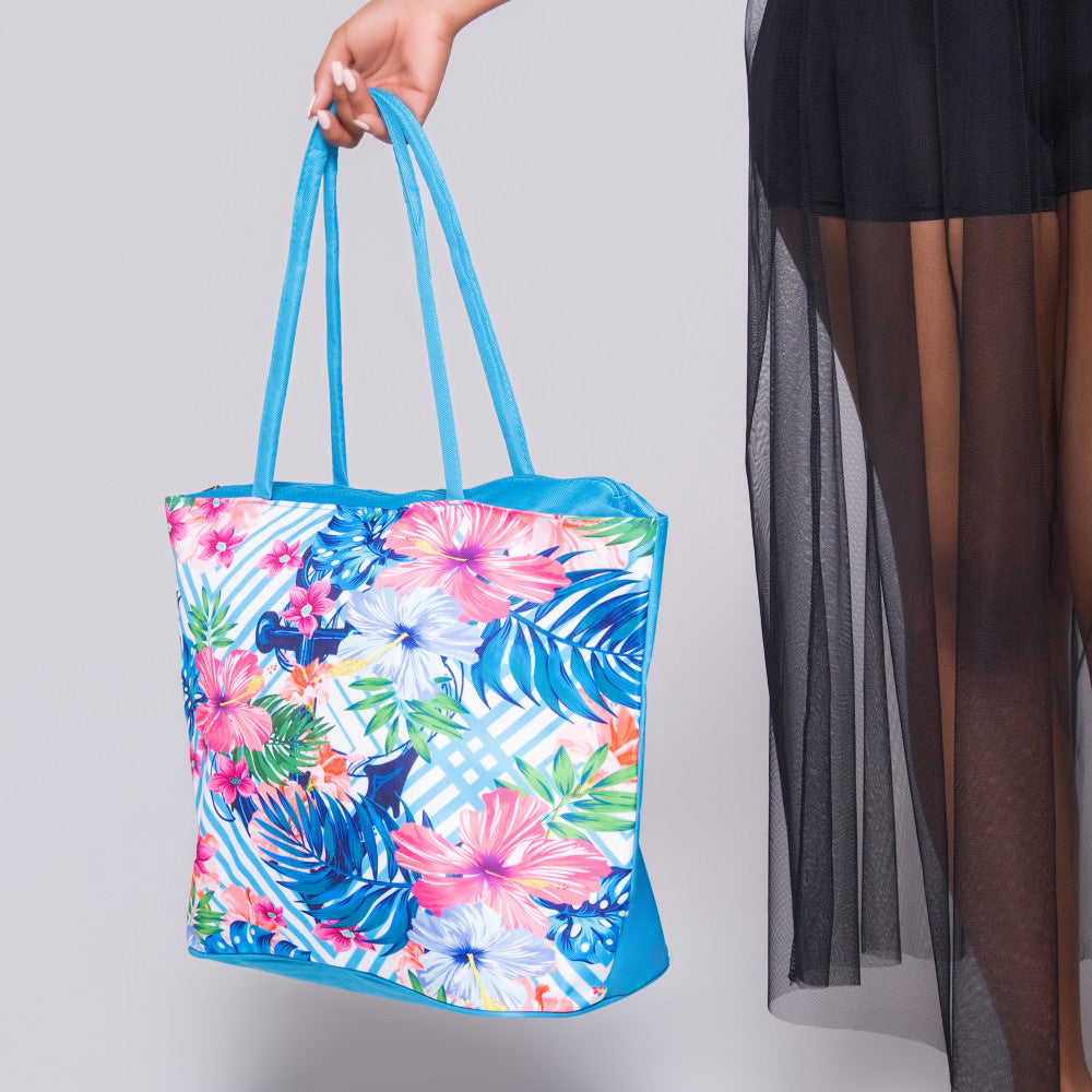 Blue Beach Bag