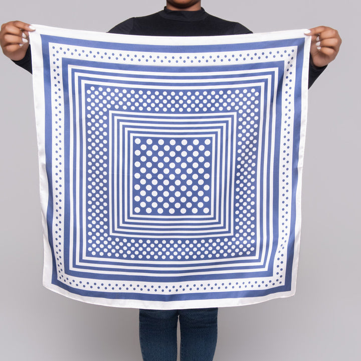 Blue  Printed Scarves