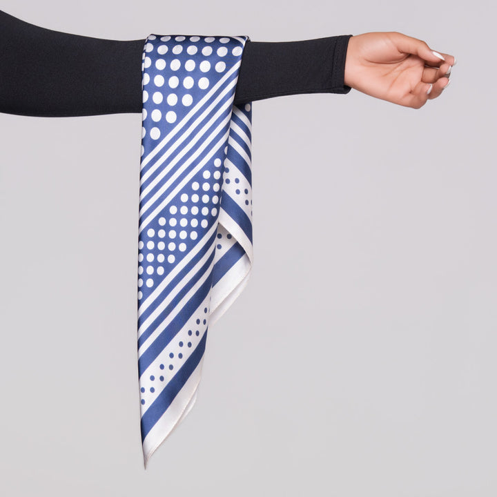 Blue  Printed Scarves