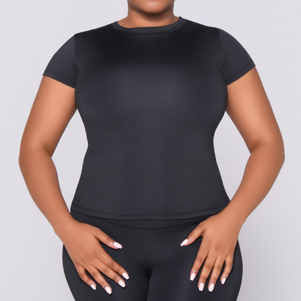 Black Gym Top