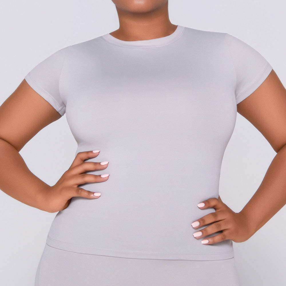 Grey Gym Top