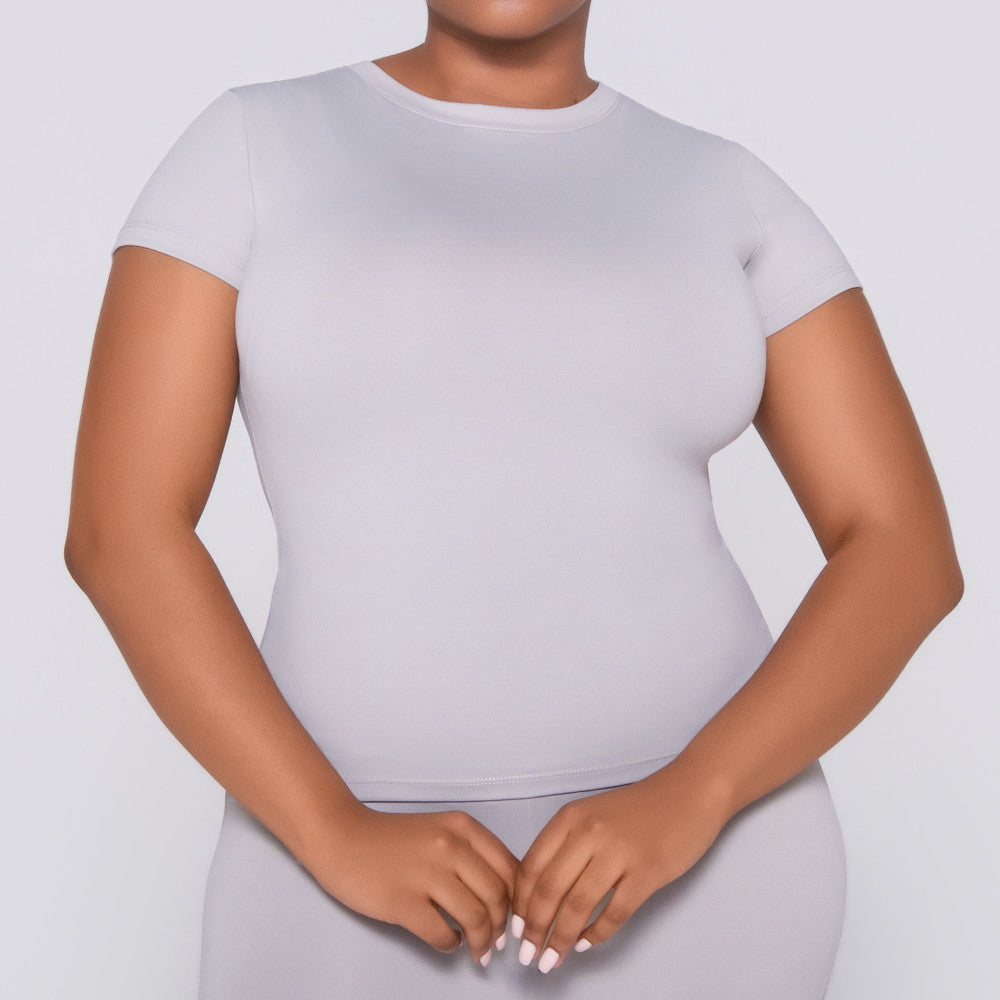Grey Gym Top