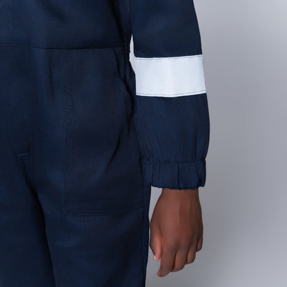 Boys Navy Worksuit