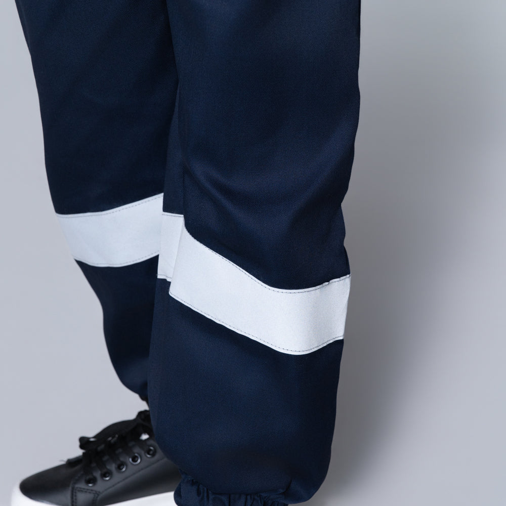 Boys Navy Worksuit