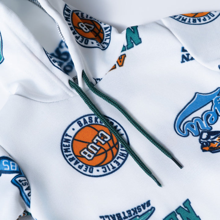 Boys Printed Tracksuit Set