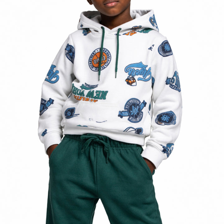 Boys Printed Tracksuit Set