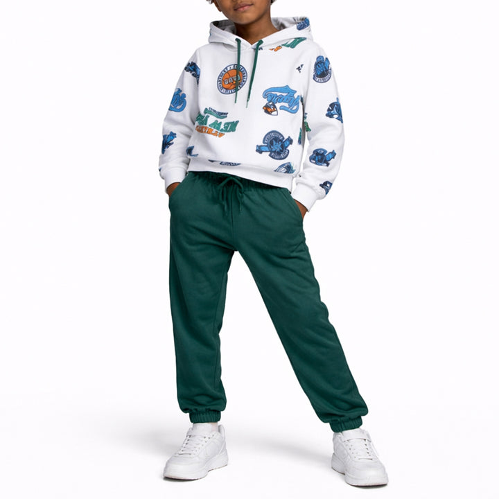 Boys Printed Tracksuit Set
