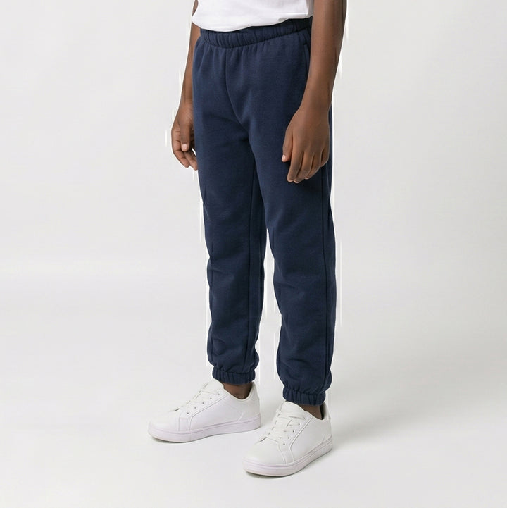 Boys Twin Pack Joggers (Navy And Grey)