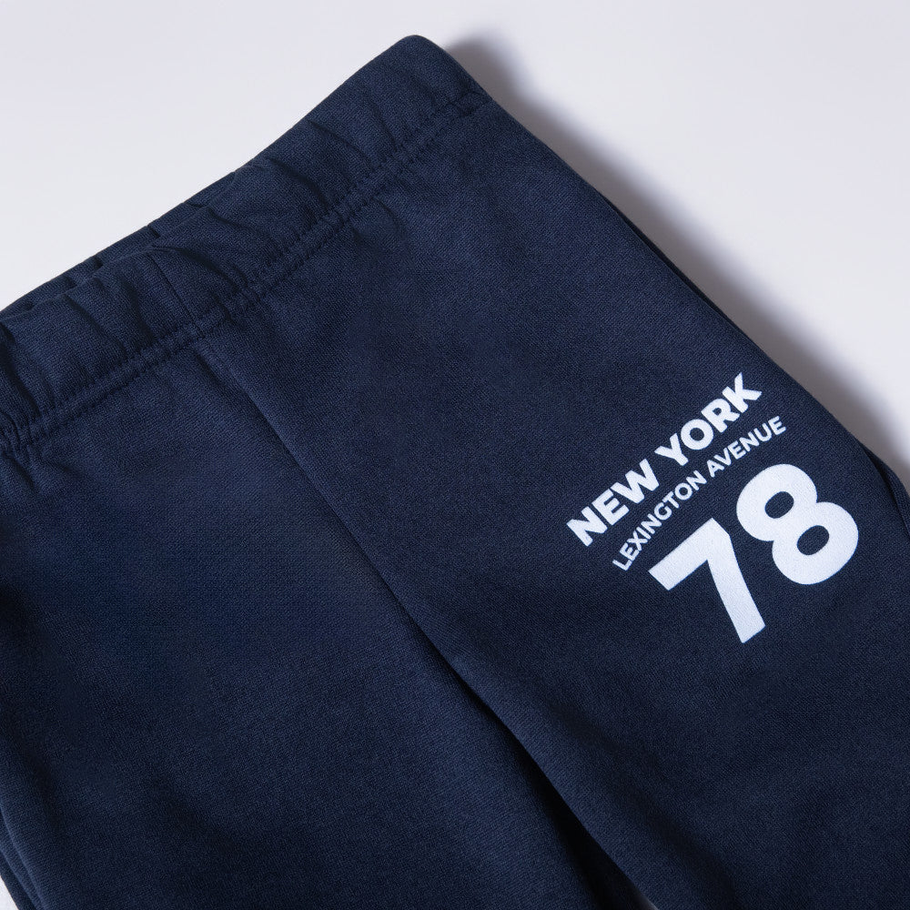 Boys Navy Wide Leg Joggers