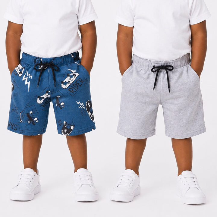 Boys Twin Pack Shorts