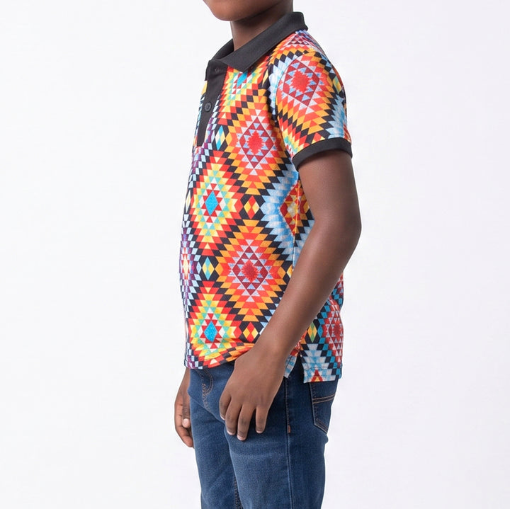 Boys Printed Golfer