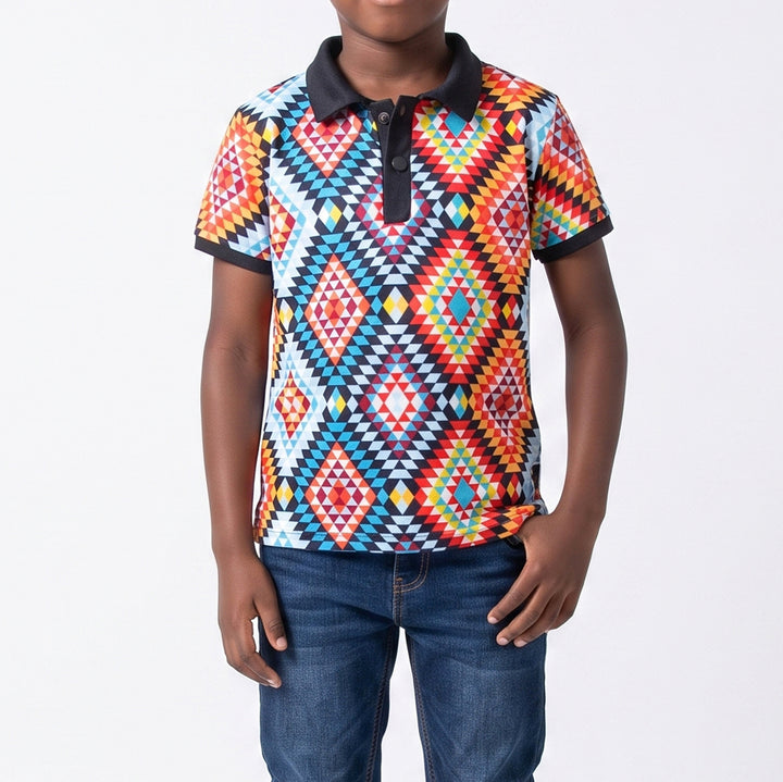 Boys Printed Golfer