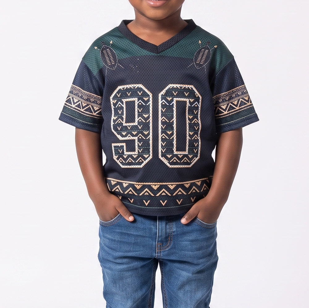 Boys Ethnic Print Tee