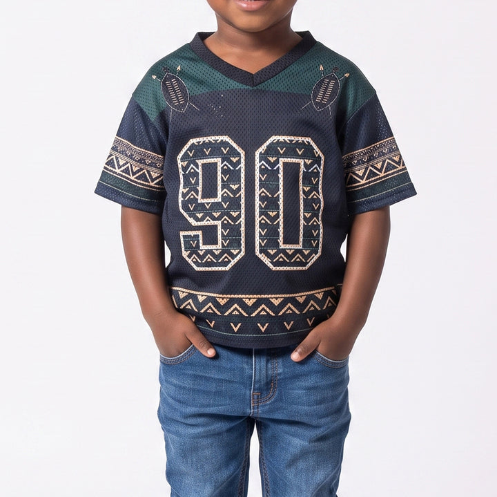 Boys Ethnic Print Tee
