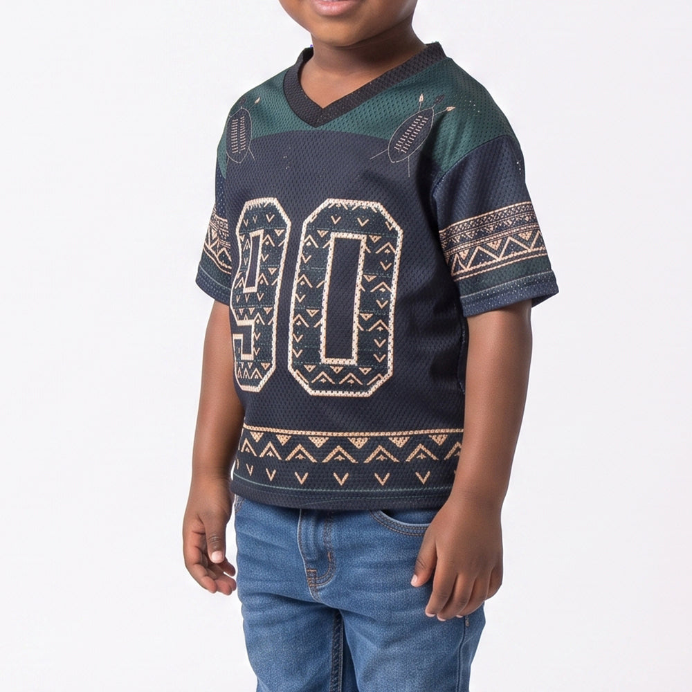 Boys Ethnic Print Tee