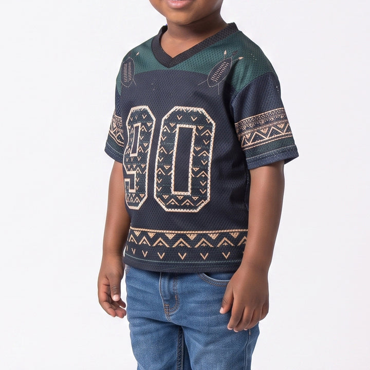 Boys Ethnic Print Tee