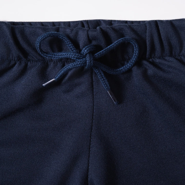 Boys Navy Wax Print Set