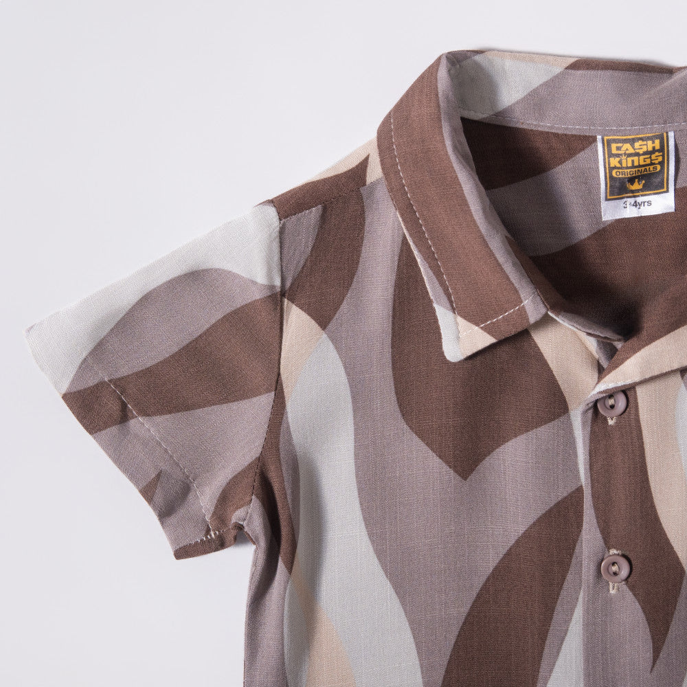 Boys Shirt And Shorts Set