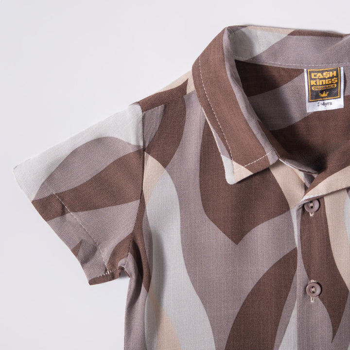 Boys Shirt And Shorts Set