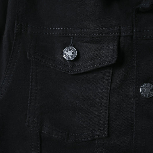 Boys Black Denim Jacket