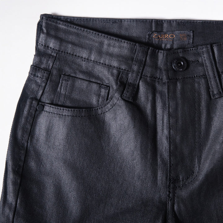 Boys Black Cargo Jeans