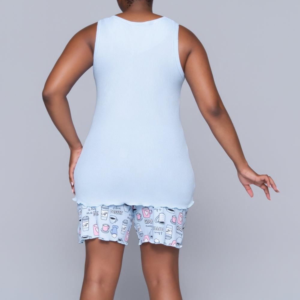 Blue Sleepy Head Pyjama Set