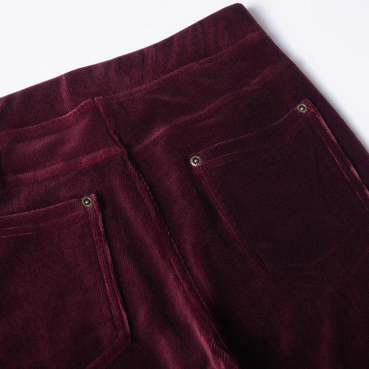 Wine Corduroy Pants