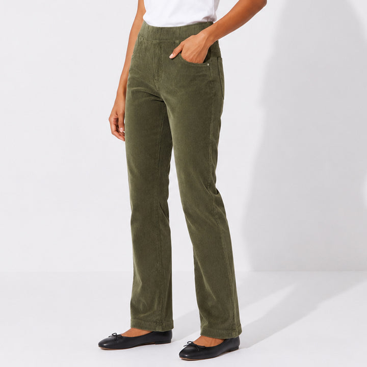 Olive Corduroy Pants