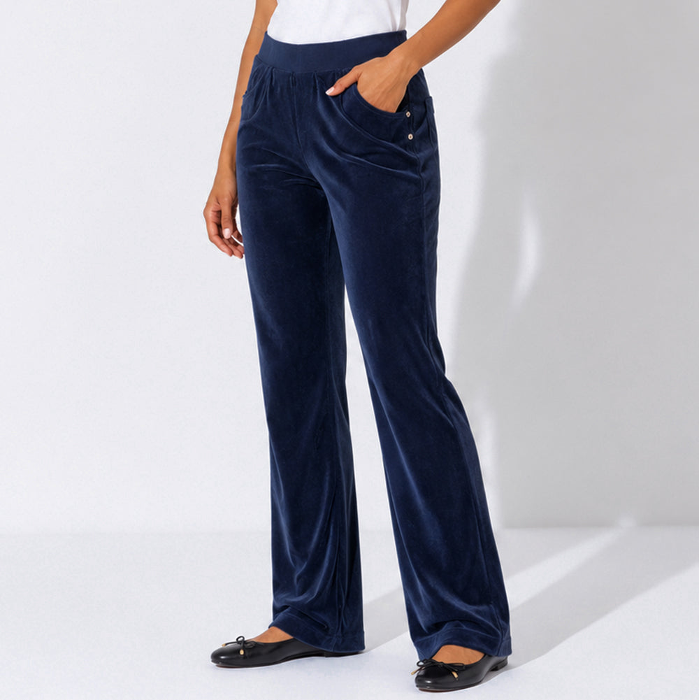 Navy Blue Corduroy Pants