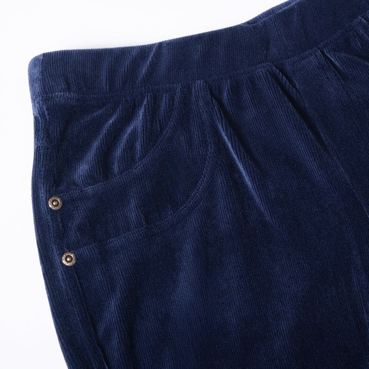 Navy Blue Corduroy Pants