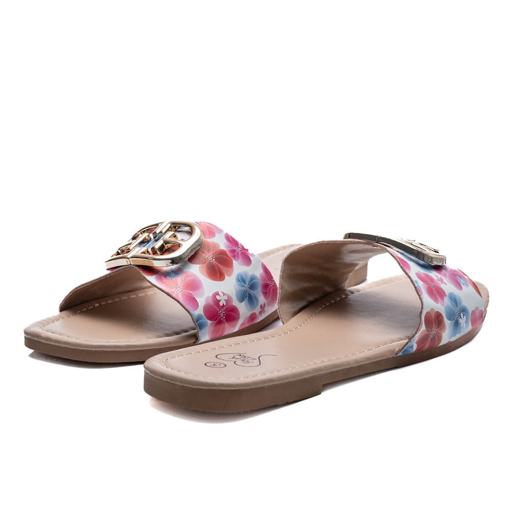 Ladies Floral Print Sandals