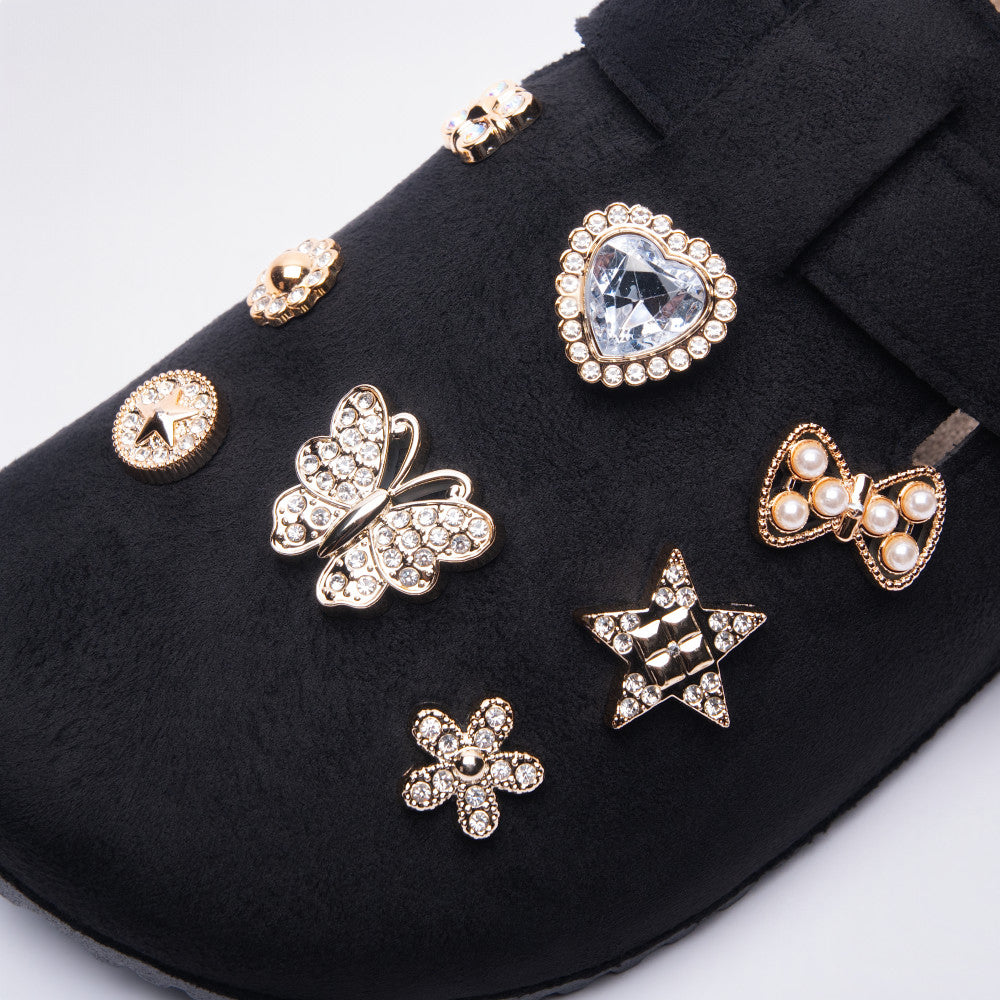 Ladies Diamante Jewels Closed Birkie Sandals
