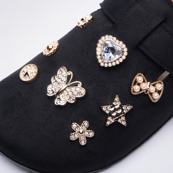 Ladies Diamante Jewels Closed Birkie Sandals