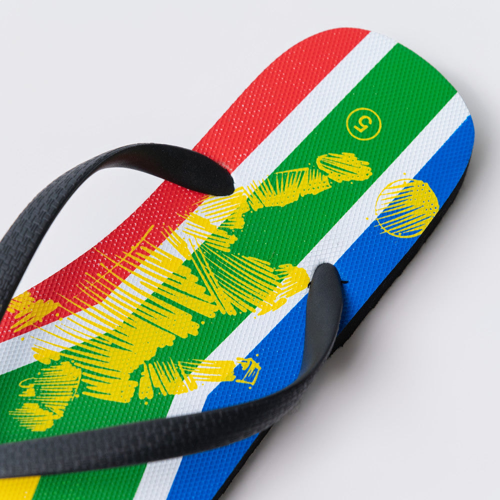 Ladies Supporter Merchandise Flip Flops