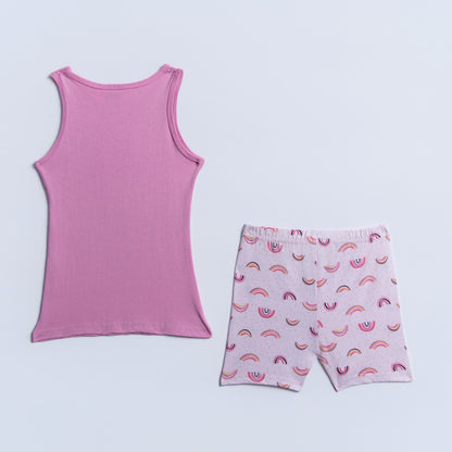 Girls Shorty Pyjamas Set
