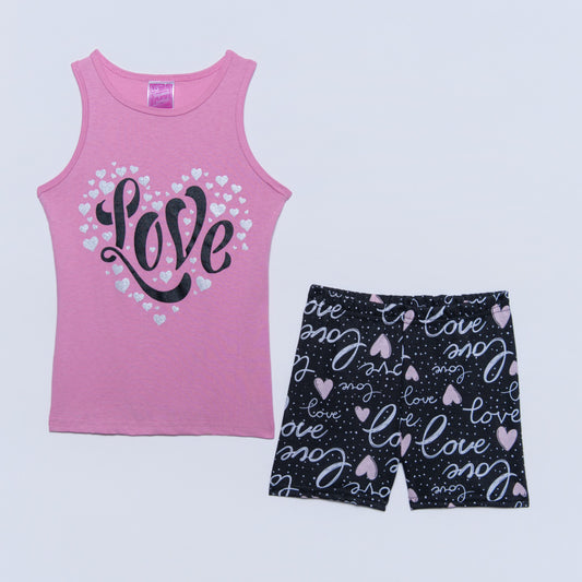 Girls Shorty Pyjamas