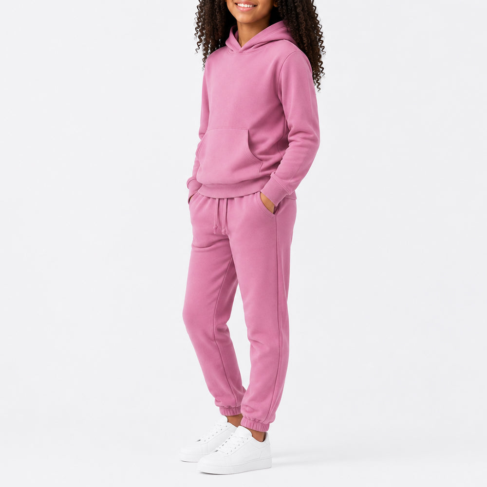 Teens Rose Hooded Top