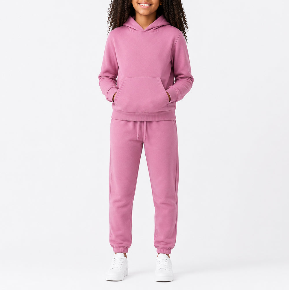 Teens Rose Hooded Top