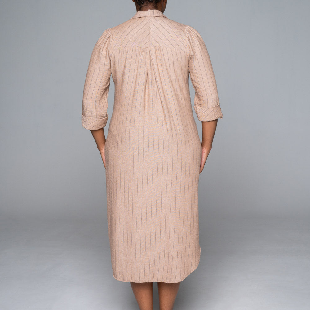 Plus Size Airflow Striped Tunic