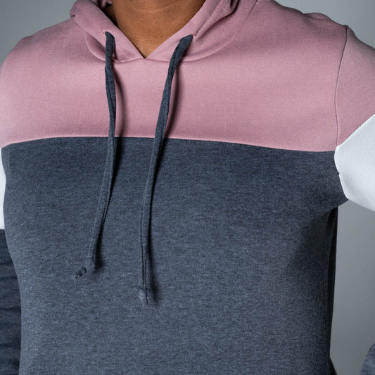 Plus Size Spun Poly Hooded Tunic
