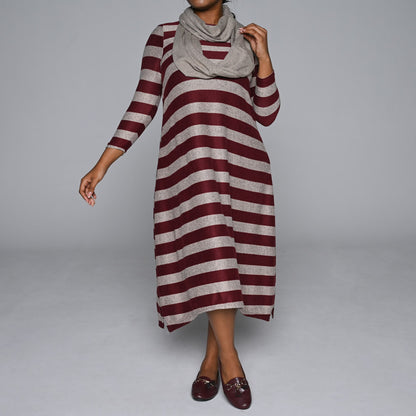 Snood Edit Plus Size Jersey Knit Tunic