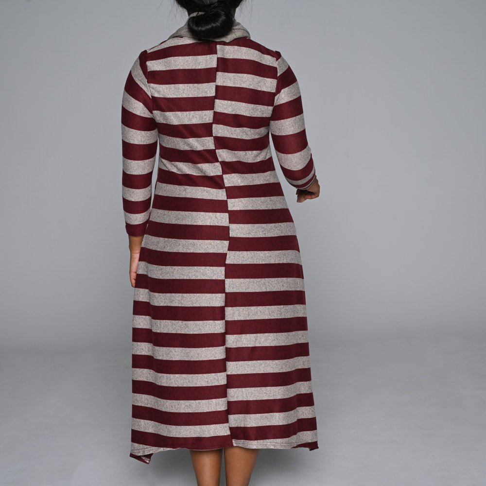 Snood Edit Plus Size Jersey Knit Tunic