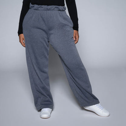 Plus Size Charcoal Pants