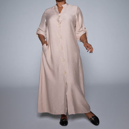 Stone Button Down Front Tunic