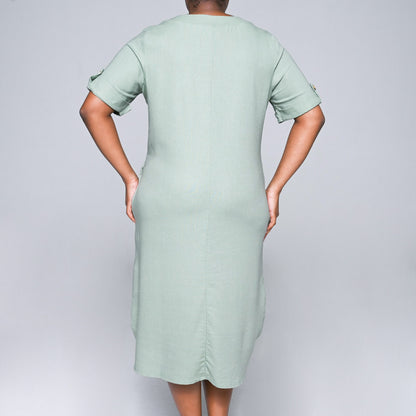 Plus Size Short Sleeve Tunic