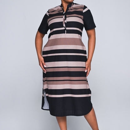 Plus Size Short Sleeve Tunic