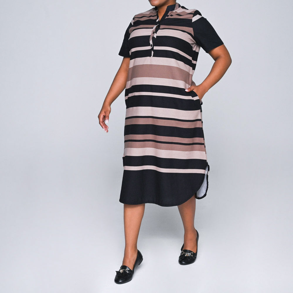 Plus Size Short Sleeve Tunic