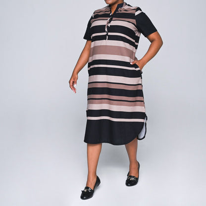 Plus Size Short Sleeve Tunic
