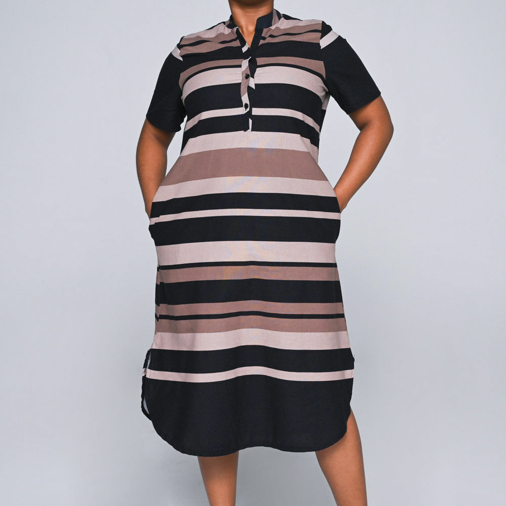 Plus Size Short Sleeve Tunic