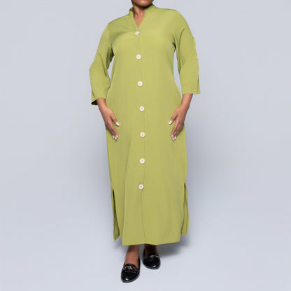 Plus Size Chartreuse Tunic